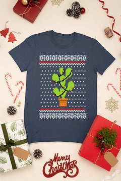 KIDS UGLY Christmas Cactus T-shirt | Festive Kids Christmas Ugly TEE|