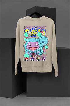 UGLY Koffing Christmas Cheer Sweatshirt | Vintage Kanto Villain | Retro Team Rocket Style