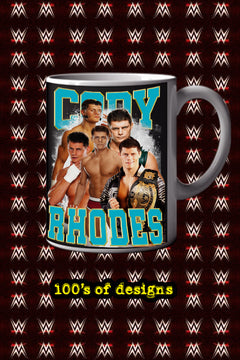 CODY RHODES 11oz Mug | Pro Wrestling | Wrestling Fan | Gift for Wrestling Fan | CODY RHODES Fan | Wrestling Memorabilia