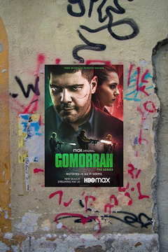 Gomorrah Gloss Poster | Marco D'Amore Design | TV Show Decor | Premium Print | Gangster Drama Art