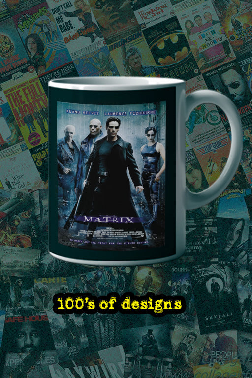 The Matrix 11oz Mug featuring Keanu Reeves | Film Memorabilia | The Matrix Merchandise