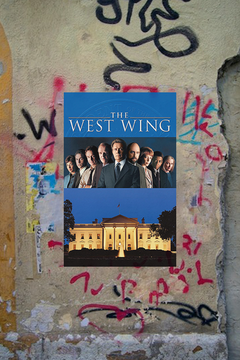 The West Wing Bartlet Sheen Premium Gloss Poster | TV Show Design | Unique Wall Decor | Vintage Poster | Political Drama Art