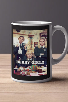 Derry Girls 11oz Mug | TV Show Design | Erin | Clare | Orla | Michelle | Netflix | Funny Mug