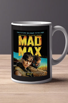 Mad Max 11oz Mug | Film Memorabilia | Mad Max Design | Lead Actor Name