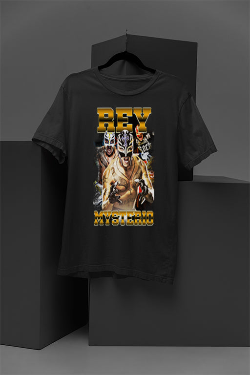 Rey Mysterio WWE T-Shirt | Lucha Libre Legend | High-Flying Superstar |
