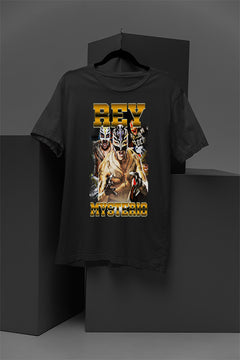 Rey Mysterio WWE T-Shirt | Lucha Libre Legend | High-Flying Superstar |