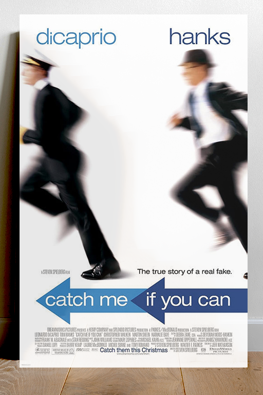 Catch Me If You Can Leonardo DiCaprio Premium Gloss Poster | Film Memorabilia | Movie Art Print | Wall Decor | Film Fan Gift