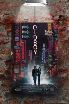 Oldboy Choi Min-sik Premium Gloss Poster | Film Poster Design | Classic Korean Movie Art Print