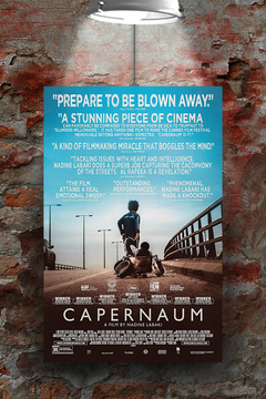 Capernaum: Nadine Labaki Gloss Poster | Film Fan Art Print | Movie Memorabilia | Wall Decor