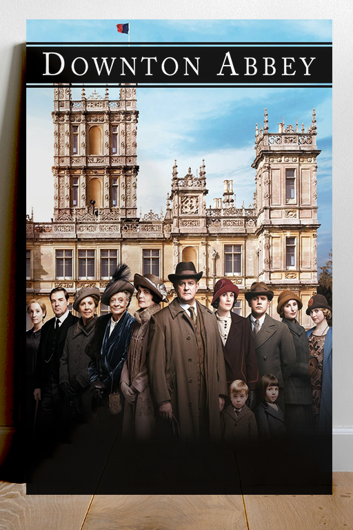 Downton Abbey Matthew Crawley Premium Gloss Poster | Vintage TV Show Design | Gift for Downton Abbey Fans