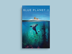 Blue Planet II Canvas Print - Stunning Underwater Design | Oceanic Photography | David Attenborough Merchandise