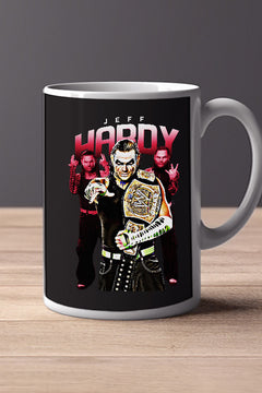 JEFF HARDY 11oz Mug | WWE Superstar | Jeff Hardy Fan Art Mug | Wrestling Gift