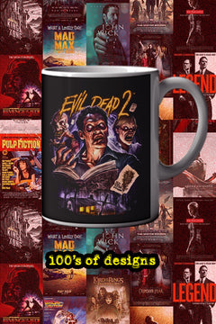 Halloween Evil Dead 2 11oz Mug | Horror Film | Evil Dead 2 Design | Horror Movie Merch | Spooky Coffee Cup | Retro Movie Poster Mug