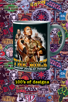 The Rock 11oz Mug | Pro Wrestling | Dwayne Johnson Design