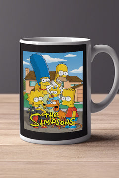 The Simpsons 11oz Mug featuring Homer Simpson | TV Show design | Unique Collectible