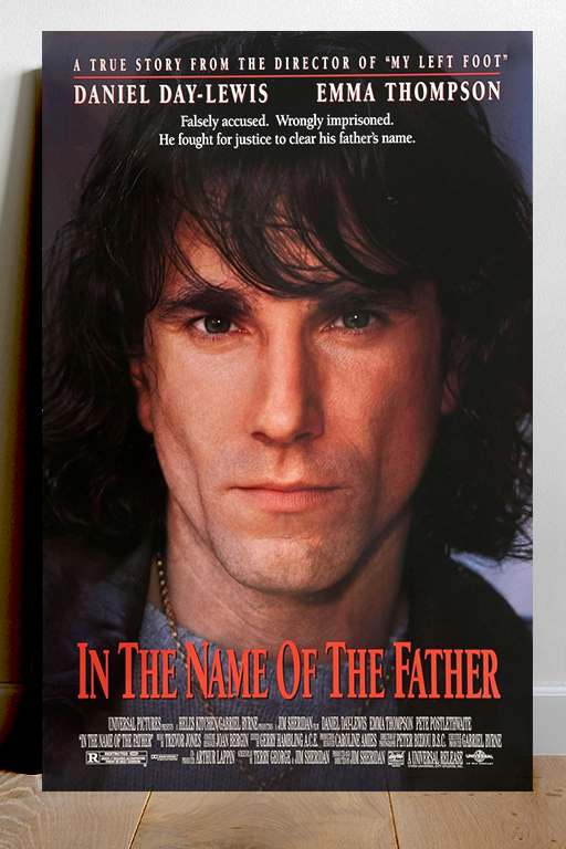 In the Name of the Father | Daniel Day-Lewis | Premium Gloss Poster | Film Memorabilia | Movie Fan Art | Father-Son Drama | Film Poster Print