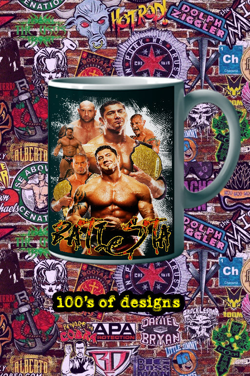 Batista 11oz Mug | Pro Wrestling | WWE Legend Batista | Wrestling Fan Gift