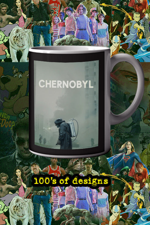 Chernobyl 11oz Mug Stellan Skarsgård Jared Harris Emily Watson TV Show Chernobyl Poster Design | Pripyat Tribute | Radiation Disaster Souvenir