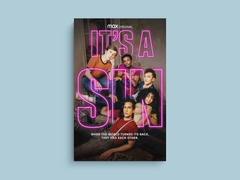 It's a Sin Canvas Print featuring Olly Alexander | LGBTQ Drama Art Decor