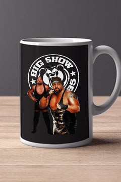 BIG SHOW 11oz Mug | WWE Collection | Heavyweight Design |  Wrestler Merchandise | Home Office Decor | Gift for Wrestling Fans