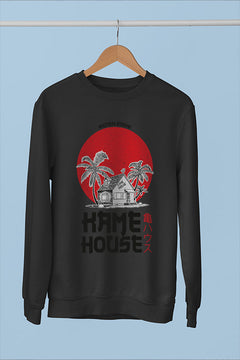 Kame House Graphic Sweatshirt | Anime Inspired Sweater | Goku Fans Gift | Dragon Ball