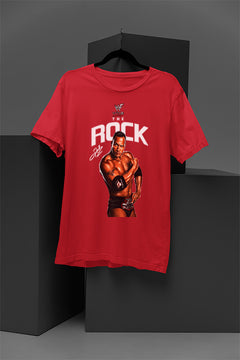 THE ROCK WWE Attitude Era Tee | Dwayne Johnson Vintage Wrestling Shirt | SmackDown Legend Merch