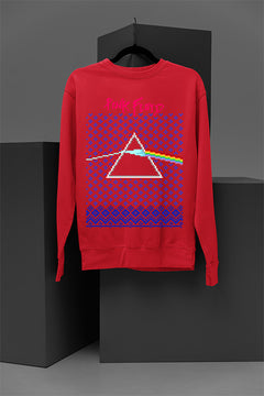 UGLY Psychedelic Christmas Floyd Sweatshirt | Vintage Rock Band Xmas Apparel | 70s