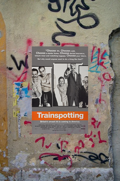 Trainspotting Ewan McGregor Premium Gloss Poster | Film Memorabilia | Danny Boyle | Cult Classic Design | Vintage Movie Art | Unique Wall Decor | Must-See British Cinema