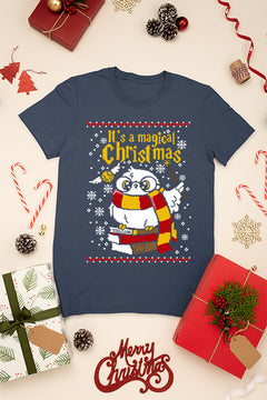 KIDS UGLY: Harry Potter Christmas | Hogwarts Style | Magical Kids Christmas Tee