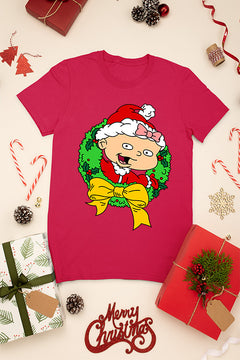 KIDS UGLY: Lil DeVille Retro Christmas Tee | Rugrats Lil from the 90