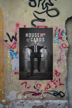 House of Cards Kevin Spacey Premium Gloss Poster | TV Show Design Frank Underwood Etsy Shopify Art Print