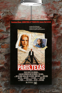 Paris, Texas Harry Dean Stanton | Premium Gloss Poster | Film Wall Art Print