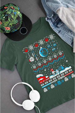 KIDS UGLY Galactic Navideño T-Shirt | Star Wars Navideño Kids Christmas Tee