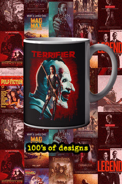 Halloween | Terrifier | 11oz Mug - Horror Film Fan Gift - Terrifier Design - Scary Movie Lover - Coffee Mug - Etsy - Shopify