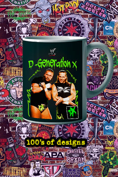 DX 11oz Mug | wwe DX Design | Wrestling Superstar Image  - WWE DX Mug - Unique Collectible Item