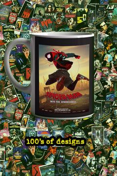 Spiderman Into The Spider-Verse 11oz Mug | Film Memorabilia Spiderman Design | Miles Morales