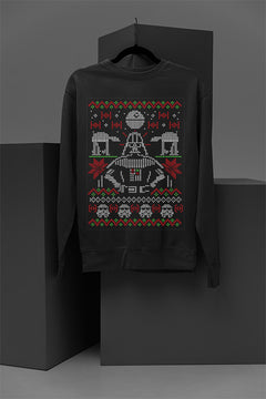 UGLY: Dark Side Christmas Delight | Star Wars Darth Vader | Galactic Festive Cheer | Sweat