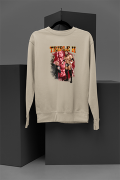 Triple H Vintage Attitude Era WWE Legend Sweatshirt | WWE Superstar Merch | Undisputed Champion