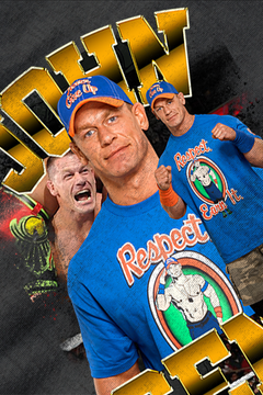 John Cena WWE | Retro Champion | Cenation Legend | Attitude Era Tee