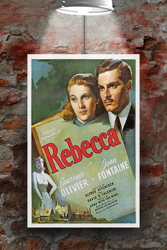 Rebecca Lily James Gloss Poster | Film Noir Wall Art | Vintage Movie Design