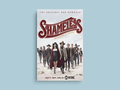 Shameless USA Canvas Print featuring William H. Macy | Emmy Rossum | TV Show Art Decor