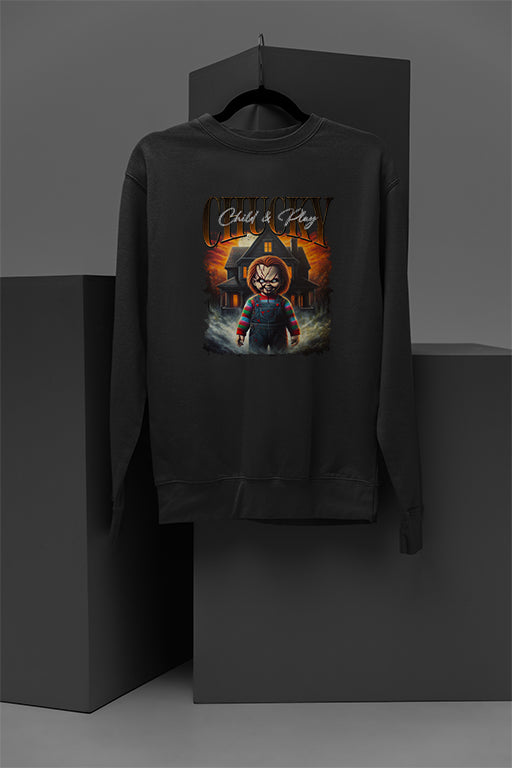 Horror | Chucky | Cozy Pullover | Warm Sweatshirt | Halloween