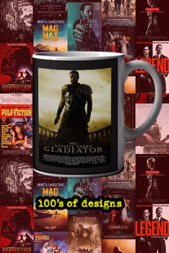 Gladiator 11oz Mug Maximus Russell Crowe Film Memorabilia Design | Classic Movie Fan Souvenir Gift