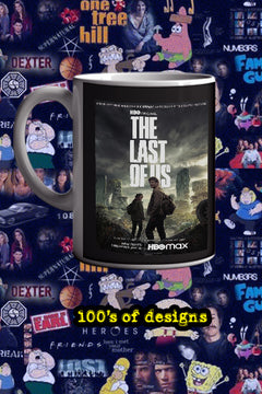 The Last of Us 11oz Mug | TV Show Poster Design | Ellie and Joel Merchandise