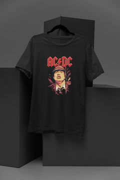 ACDC Angus | Rock Band Tee | Vintage 80s Rock | ACDC Inspired Shirt | Angus Young Fan Apparel