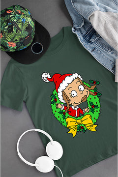 KIDS UGLY Rugrats Susie Christmas T-Shirt | Retro Rugrats Kids Design |