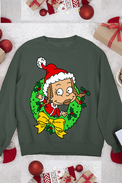 UGLY '90s Nostalgia Rugrats Susie Christmas Sweatshirt | Classic Cartoon Uni