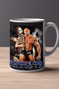 Batista 11oz Mug | Pro Wrestling | WWE Wrestler | Batista Design