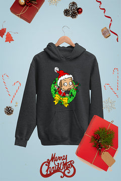 KIDS UGLY Rugrats Susie Christmas Hoodie | Retro Rugrats Kids Design