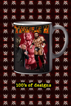 Triple H 11oz Mug | Pro Wrestling | WWE | Triple H Design | Wrestling Fan Gift